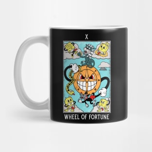 Wheel of Fortune - Mystical Medleys - Vintage Cartoon Tarot Mug